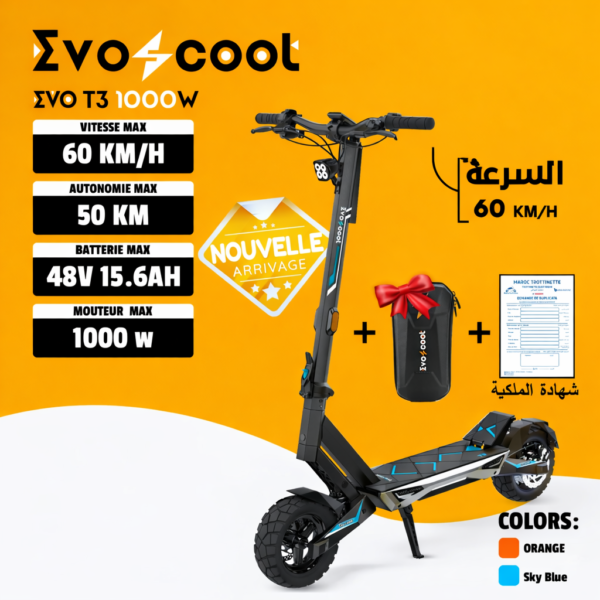 Trottinette Evoscoot T3